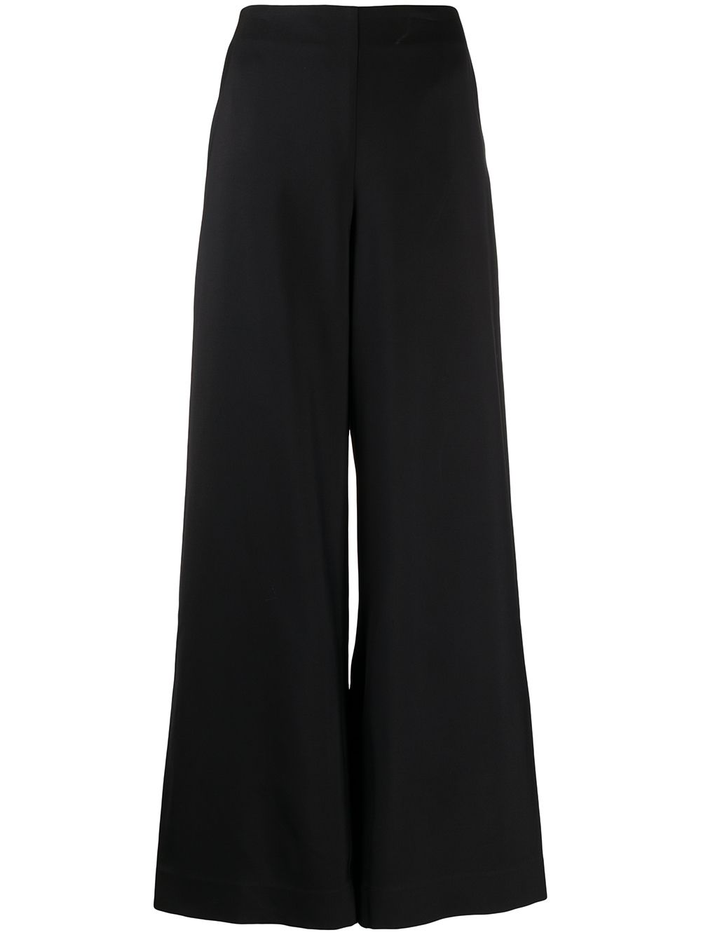 GOODIOUS wide-leg trousers - Black von GOODIOUS