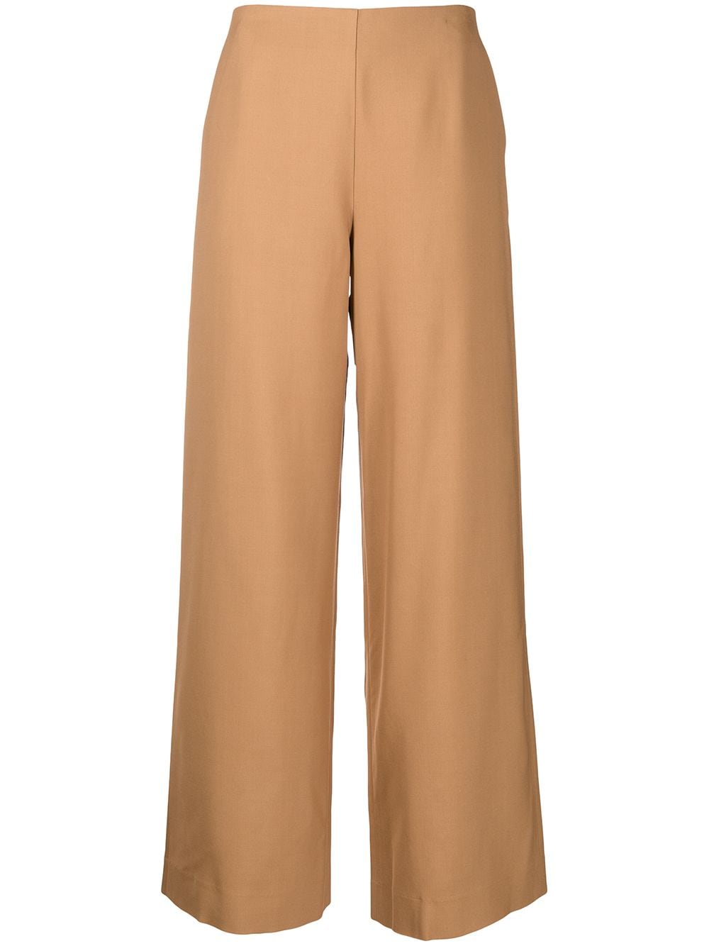 GOODIOUS wide-leg trousers - Brown von GOODIOUS