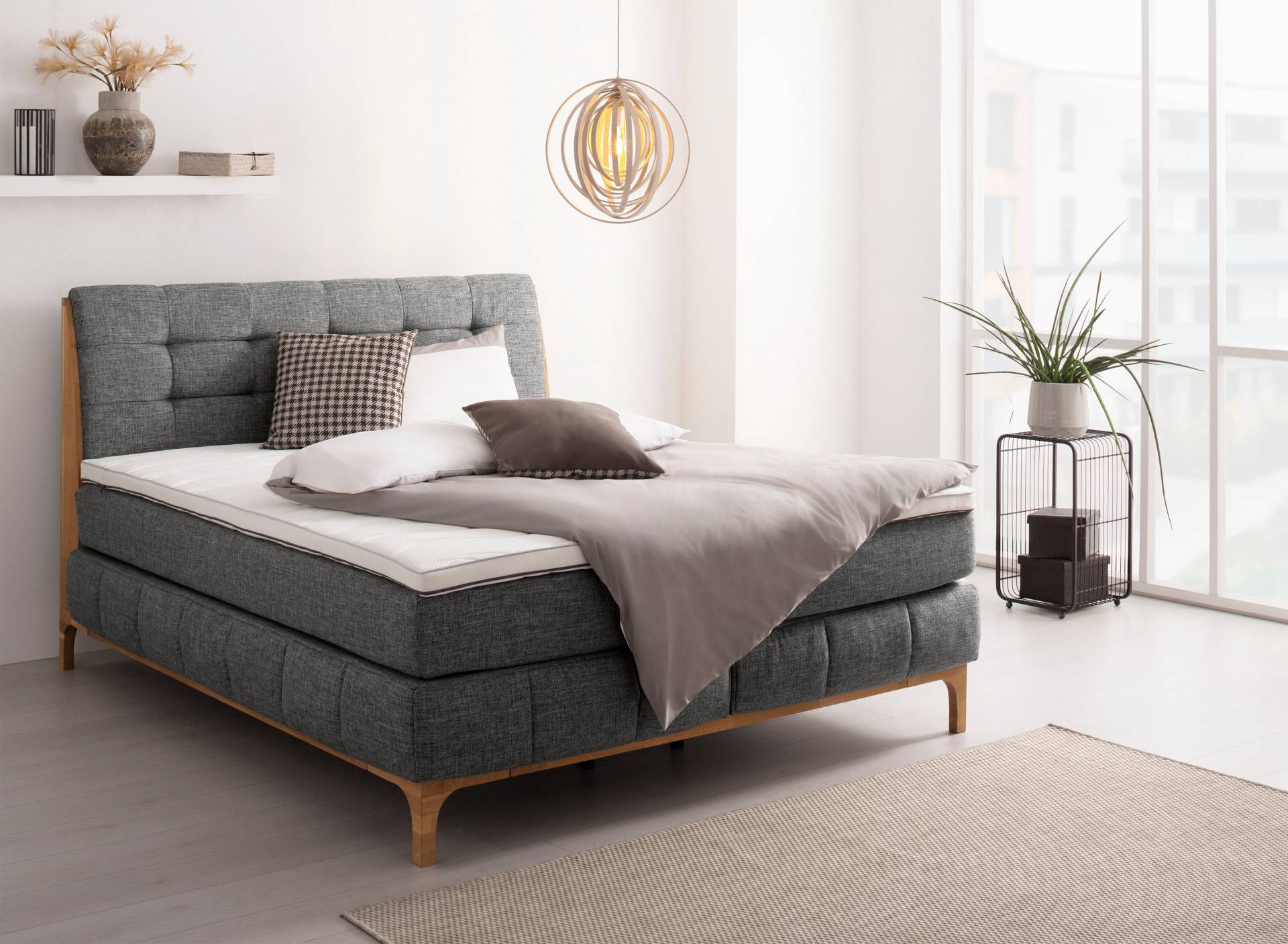 GOODproduct Boxspringbett »Jelle«, (5 St.) von GOODproduct