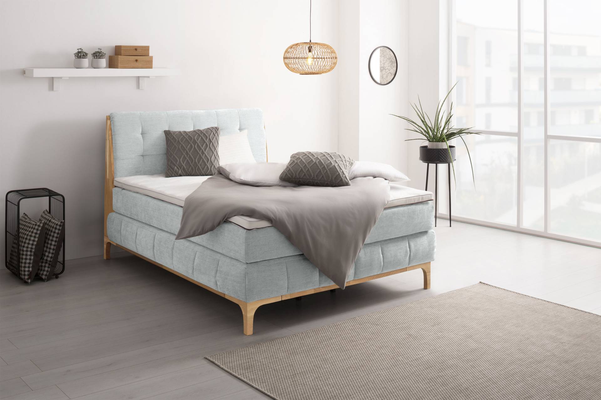 GOODproduct Boxspringbett »Jelle«, (5 St.) von GOODproduct