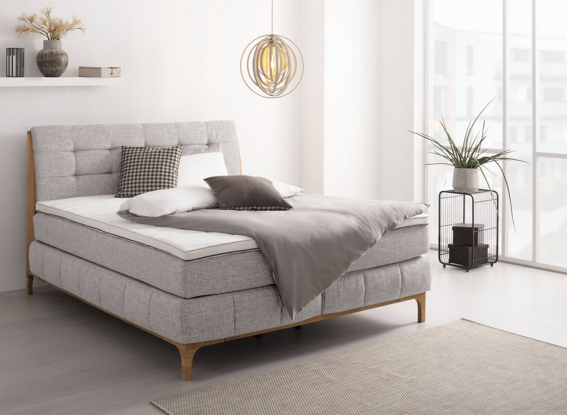 GOODproduct Boxspringbett »Jelle«, (5 St.) von GOODproduct