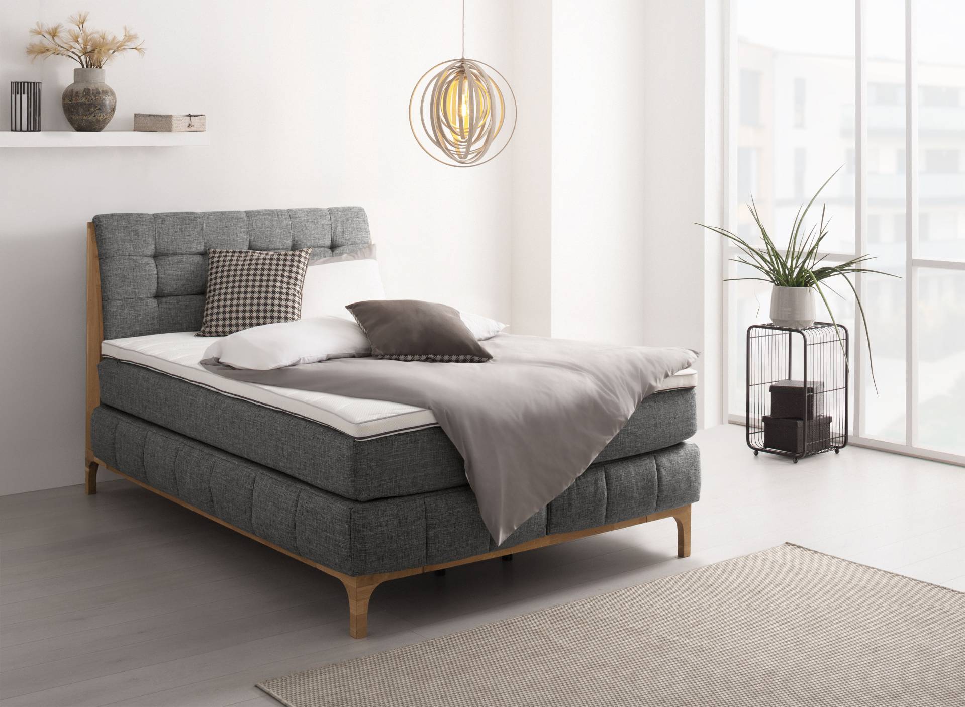 GOODproduct Boxspringbett »Jelle«, (5 St.) von GOODproduct