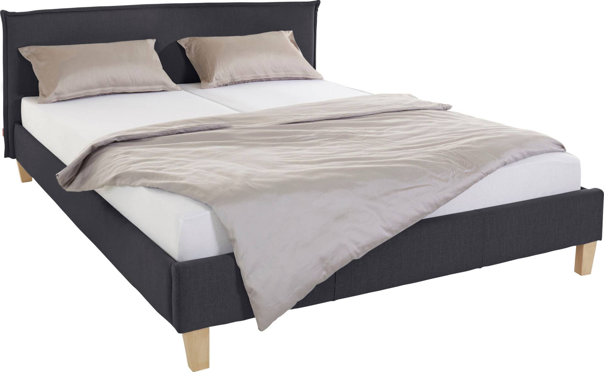 GOODproduct Polsterbett »Heddi«, in 5 Breiten: von 90cm-200cm, Biese am Kopfteil, Strukturstoff GOODproduct Polsterbett »Heddi«, in 5 Breiten: von 90cm-200cm, Biese am Kopfteil, Strukturstoff von GOODproduct