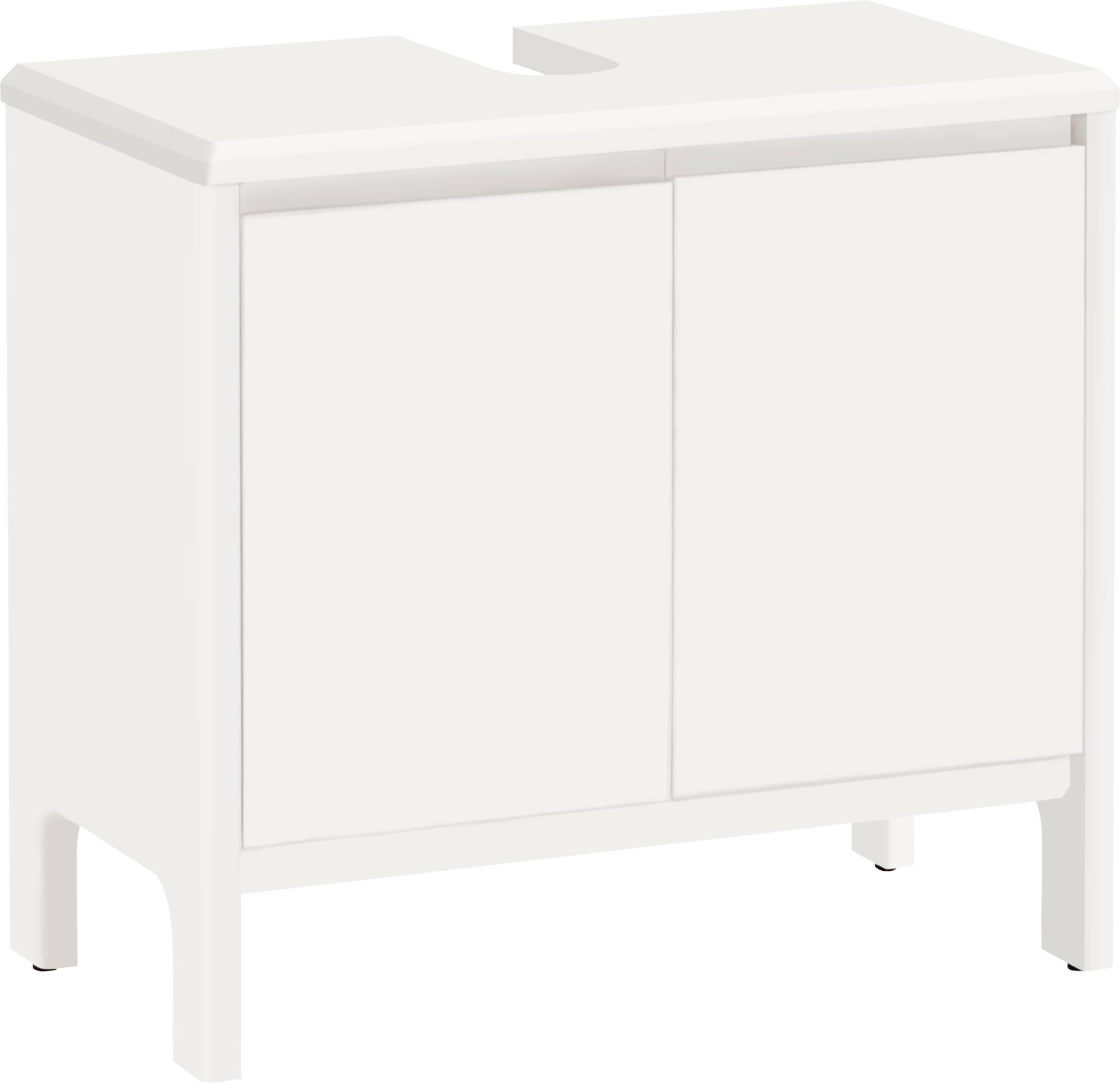 GOODproduct Waschbeckenunterschrank »Jorrick«, Breite 60 cm, Kiefer mit Bio Öl/Wachs behandelt, Siphonausschnitt GOODproduct Waschbeckenunterschrank »Jorrick«, Breite 60 cm, Kiefer mit Bio Öl/Wachs behandelt, Siphonausschnitt von GOODproduct
