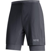 GOREWEAR Herren Laufshort R5 2IN1 schwarz | XXL GOREWEAR Herren Laufshort R5 2IN1 schwarz | XXL von GOREWEAR