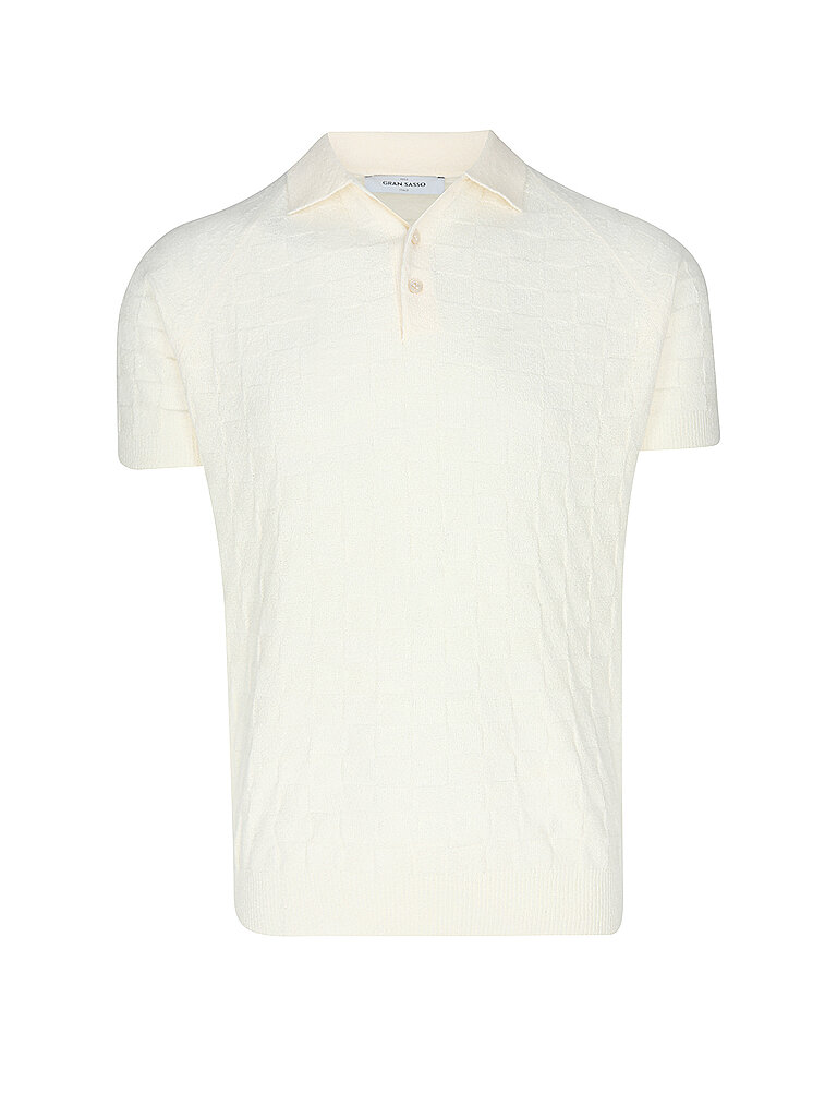 GRAN SASSO Poloshirt creme | 54 von GRAN SASSO