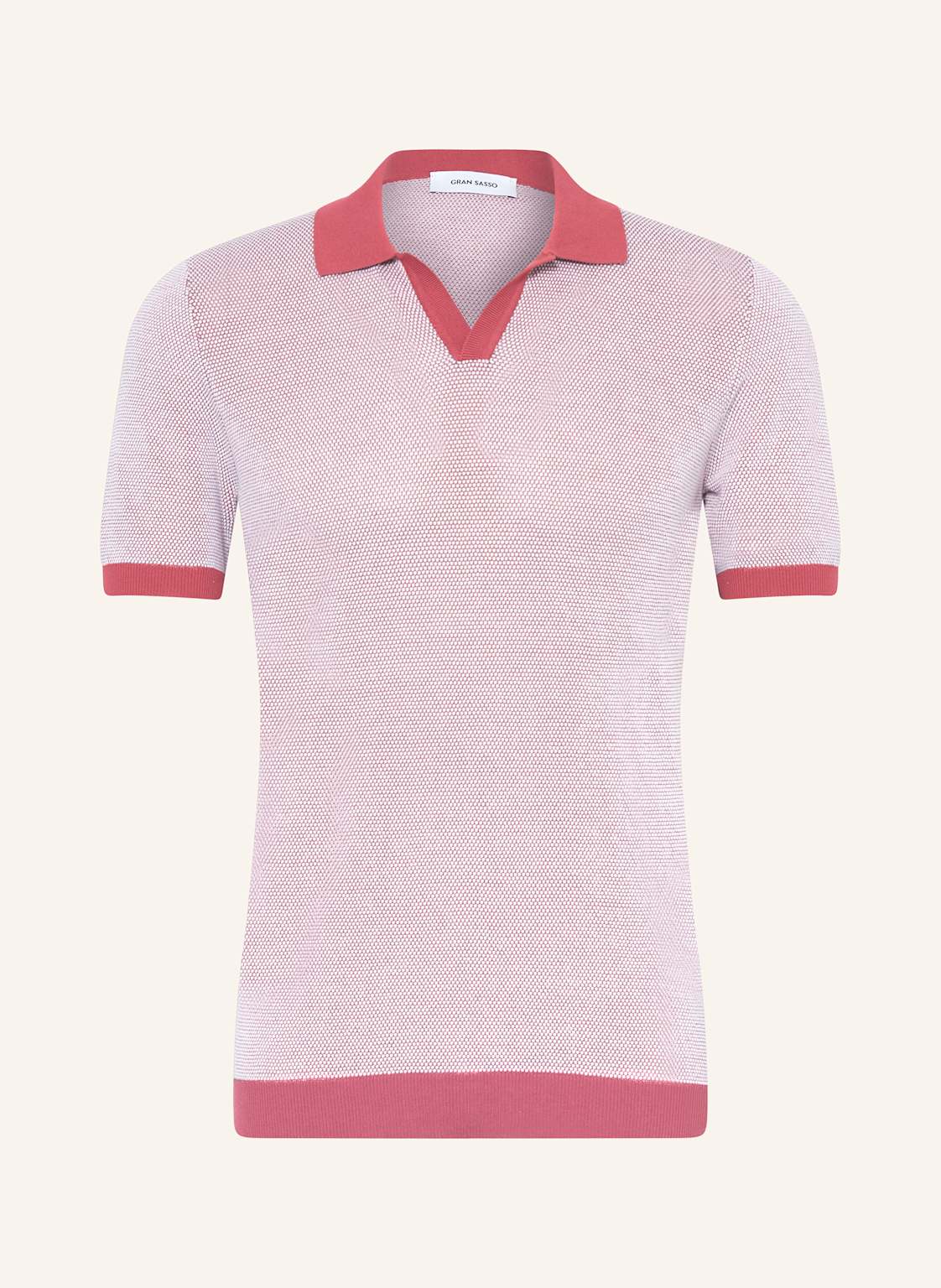 Gran Sasso Piqué-Poloshirt rot Gran Sasso Piqué-Poloshirt rot von GRAN SASSO