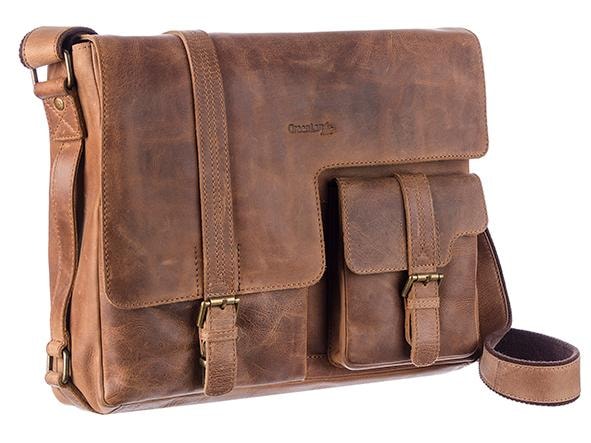 GreenLand Nature Messenger Bag »Montenegro«, aus Rindsleder mit Laptopfach GreenLand Nature Messenger Bag »Montenegro«, aus Rindsleder mit Laptopfach von GreenLand Nature
