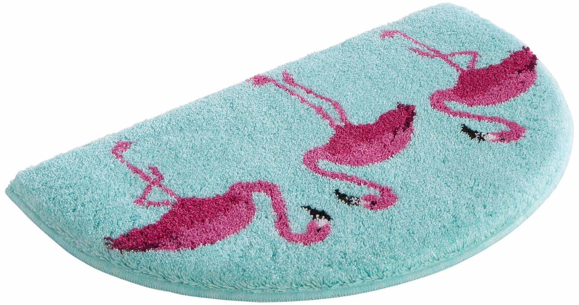 Grund Badematte »Flamingos«, Höhe 20 mm, rutschhemmend beschichtet, fussbodenheizungsgeeignet von Grund