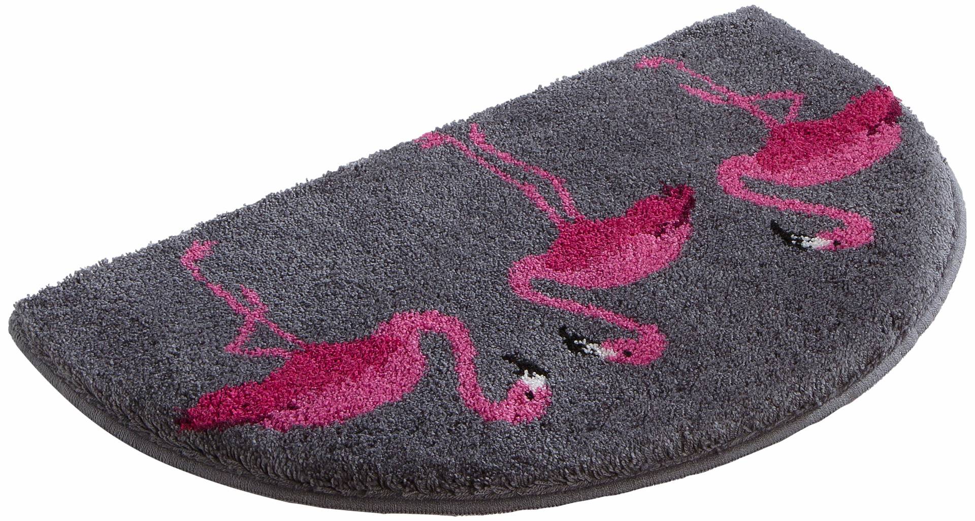 Grund Badematte »Flamingos«, Höhe 20 mm, rutschhemmend beschichtet, fussbodenheizungsgeeignet von Grund