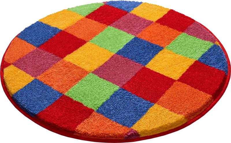 Grund Badematte »Mosaik«, rutschhemmend beschichtet, fussbodenheizungsgeeignet, angenehm weich, auch als 3 teiliges Set erhältlich, Made in Europe von Grund