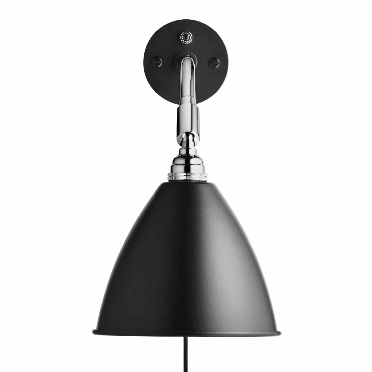 BL7 Wall Lamp Wandleuchte, Farbe black semi matt von GUBI