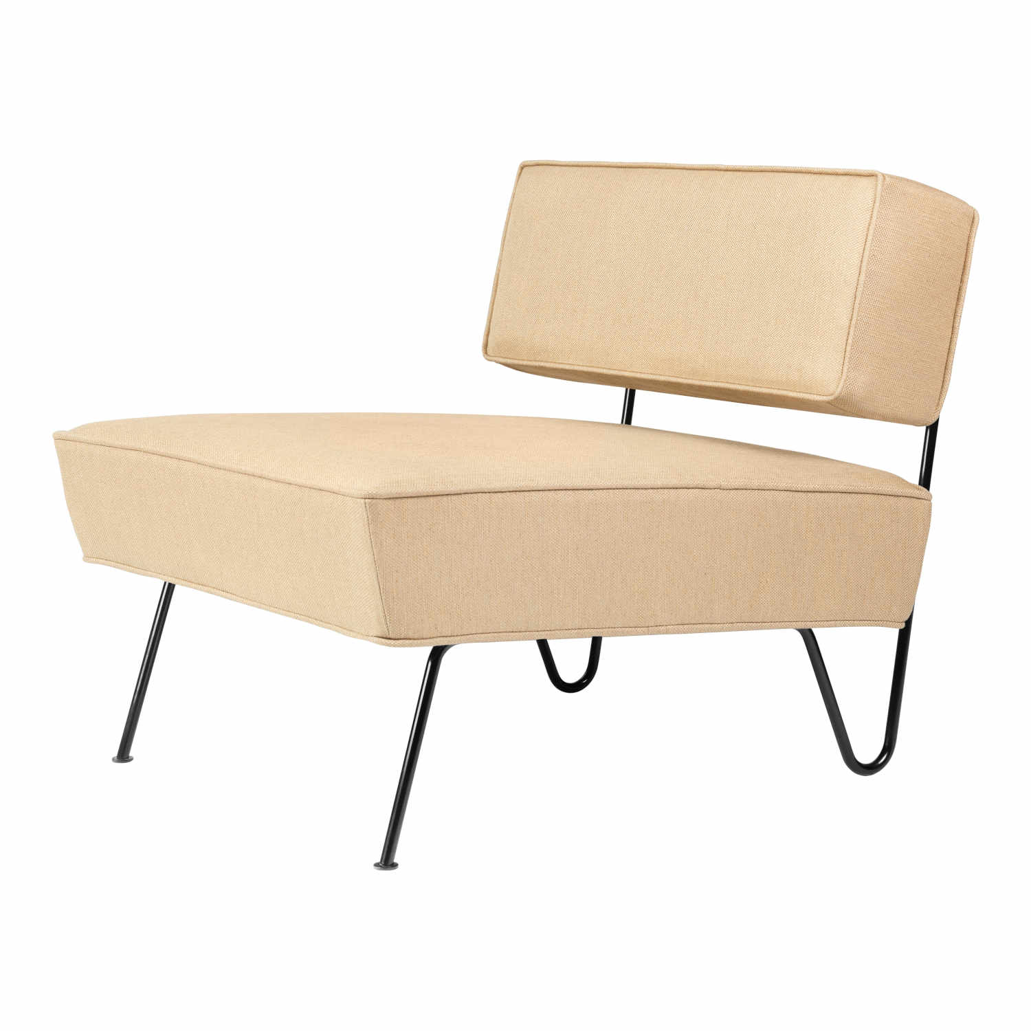GT Lounge Chair Sessel, Bezug kvadrat remix 0733 stoff von GUBI