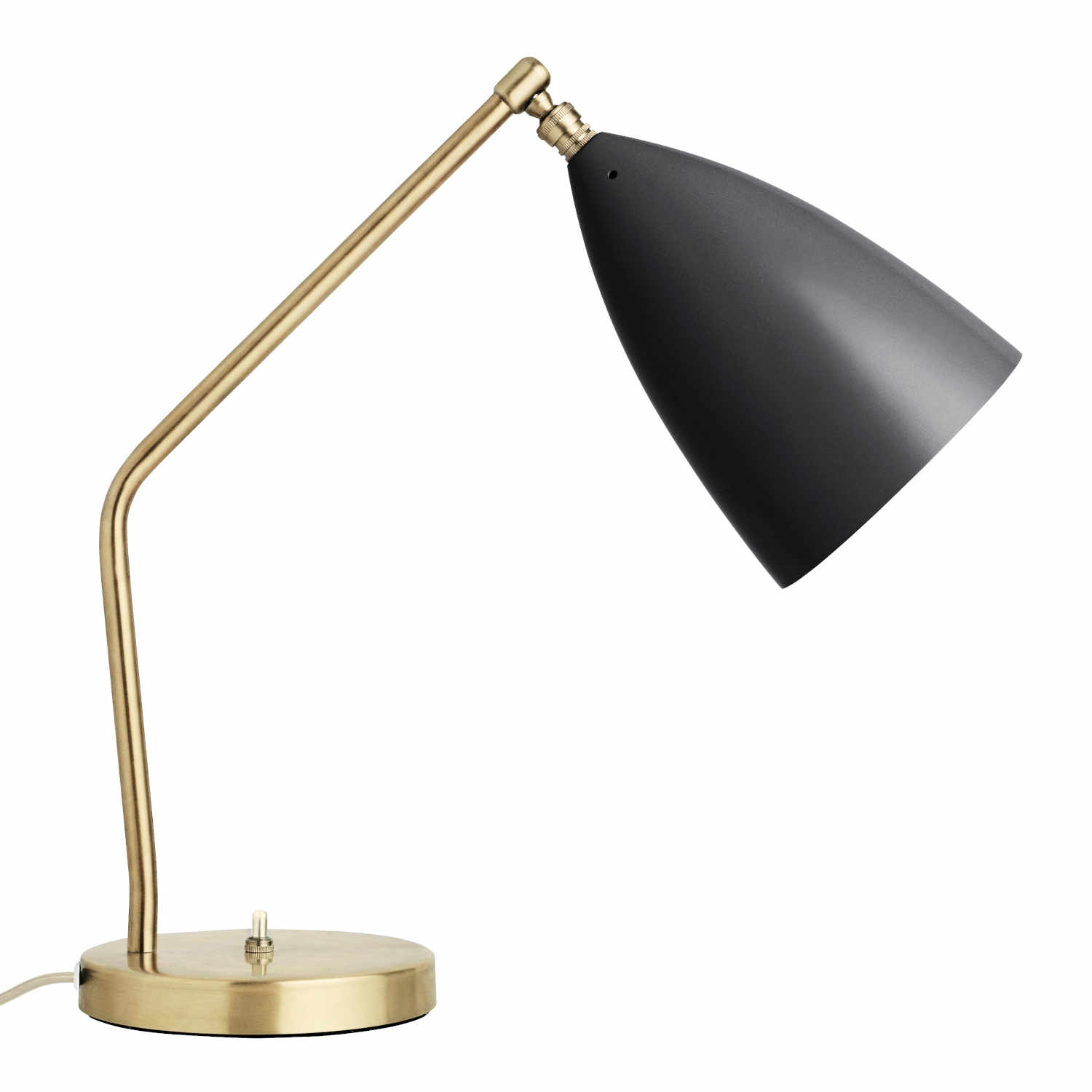 Gräshoppa Table Lamp Tischleuchte, Farbe black semi matt von GUBI