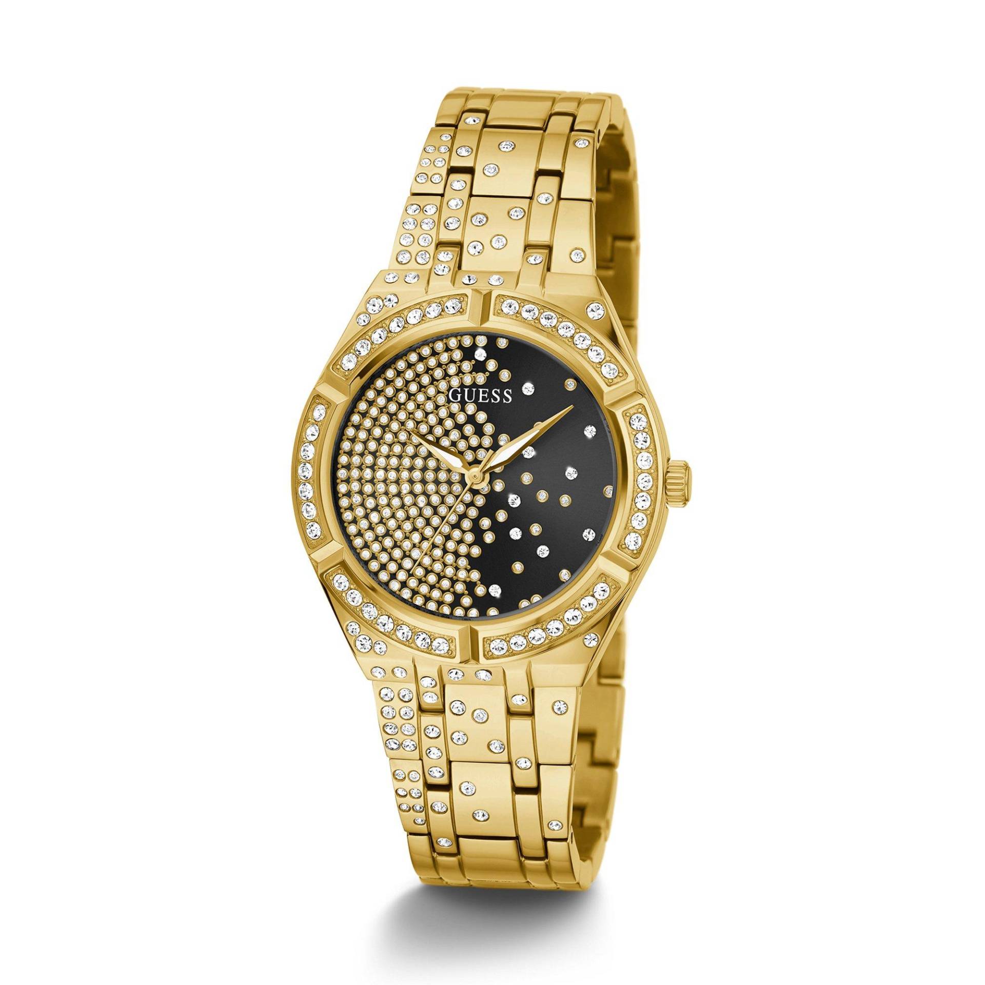 Analoguhr Damen Gold 36mm von GUESS