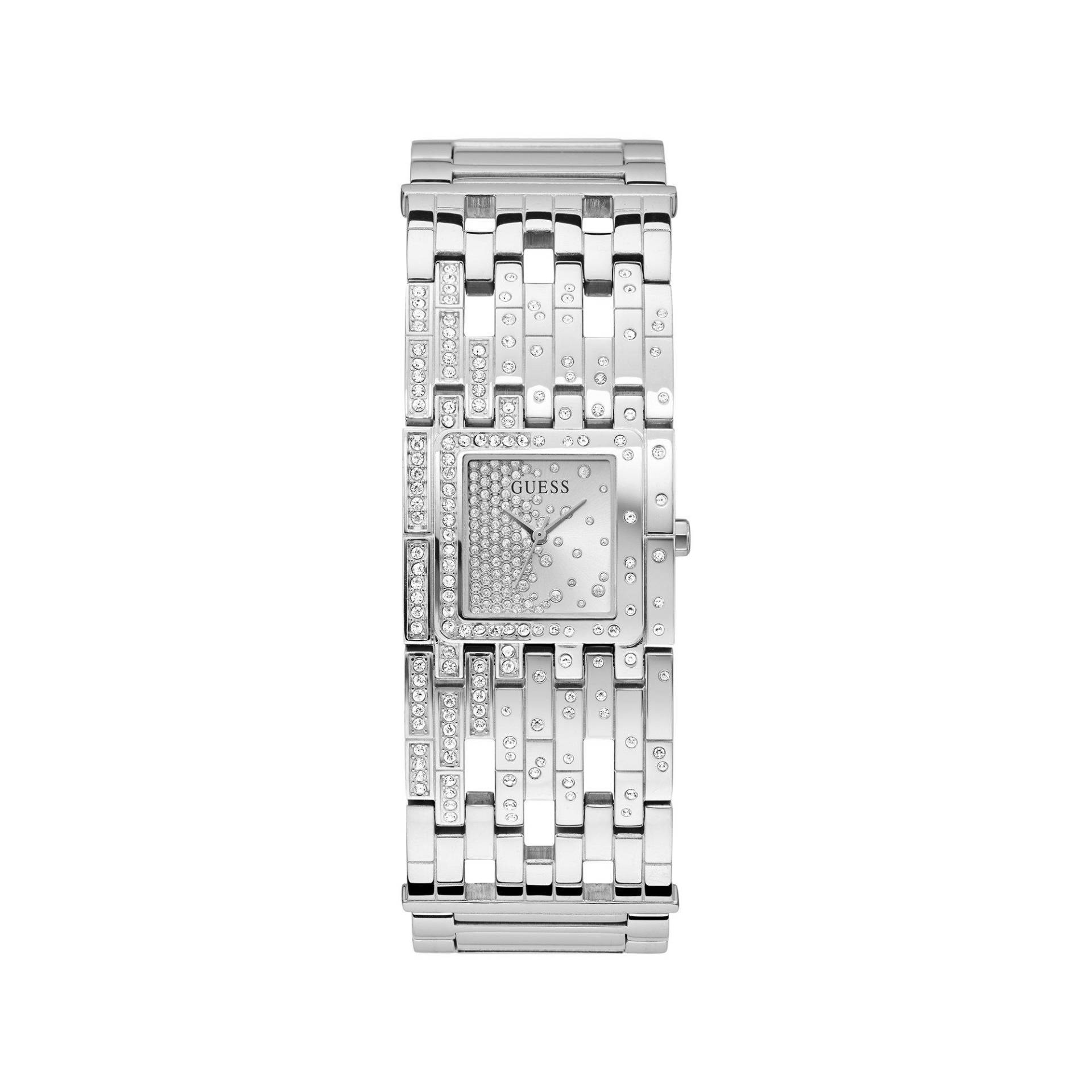 Analoguhr Damen Silber 22mm von GUESS