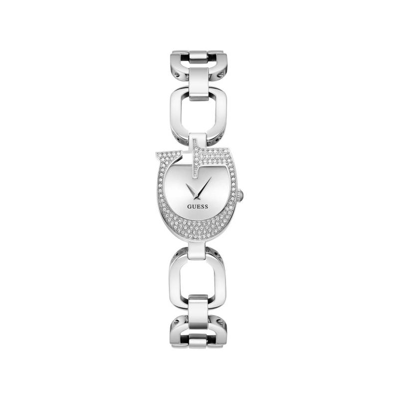 Analoguhr Damen Silber 22mm von GUESS