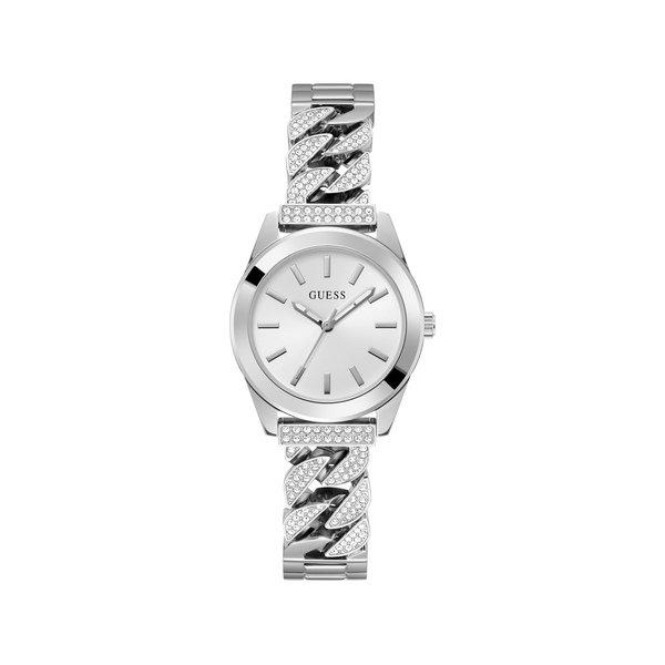 Analoguhr Damen Silber 32mm von GUESS