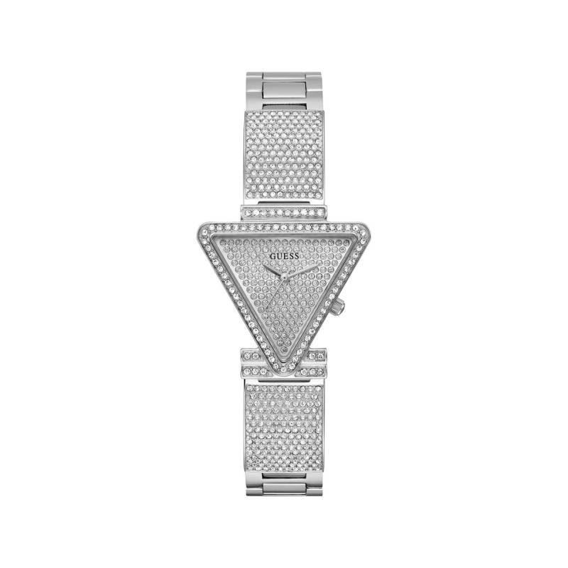 Analoguhr Damen Silber 34mm von GUESS