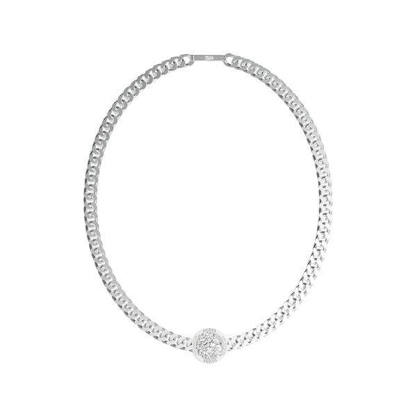 Halskette Damen Silber 53.5CM von GUESS