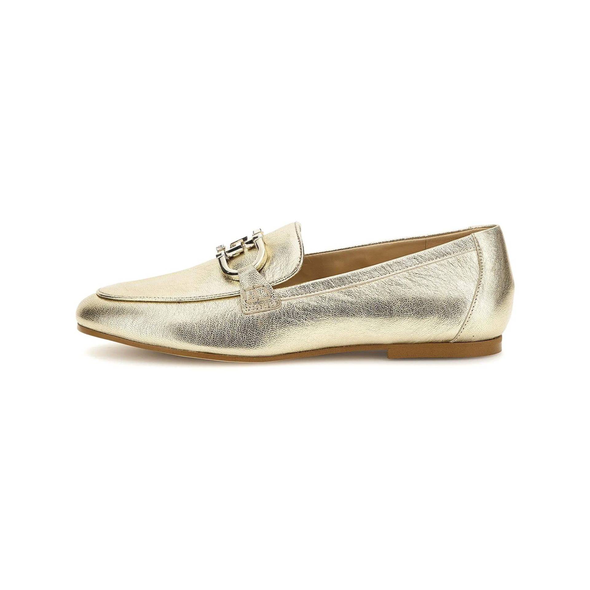 Loafers Damen Gold 37 von GUESS