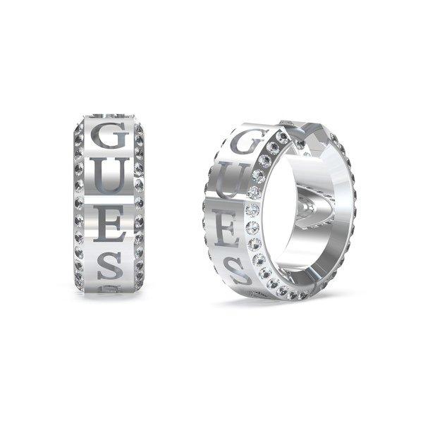 Ohrringe Damen Silber 14mm von GUESS