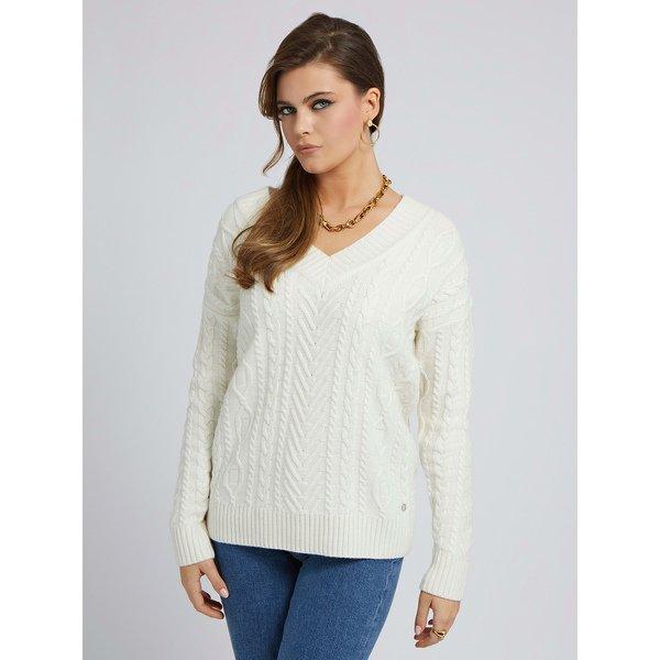 Pullover Damen Creme M von GUESS