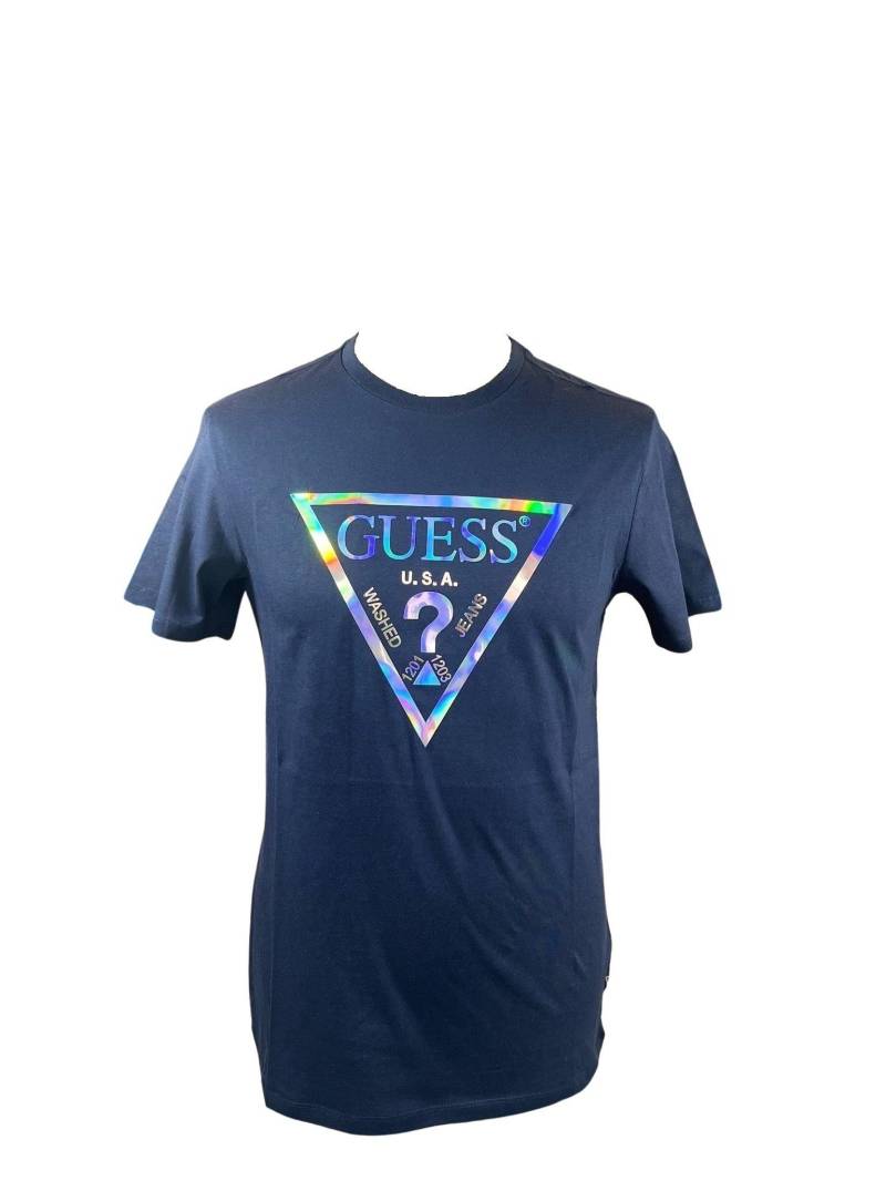 T-shirt Bsc Iridescent Foil Herren  XL von GUESS