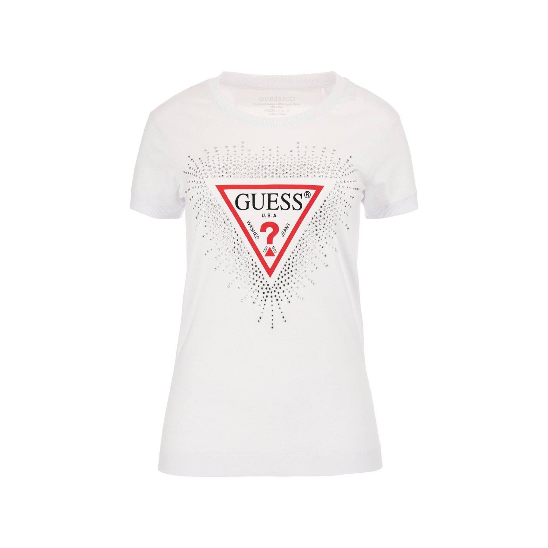 T-shirt Star Triangle Damen  S von GUESS