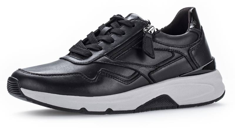 Gabor Rollingsoft Keilsneaker, Freizeitschuh, Halbschuh, Schnürschuh, Logoschriftzug an der Ferse von Gabor Rollingsoft