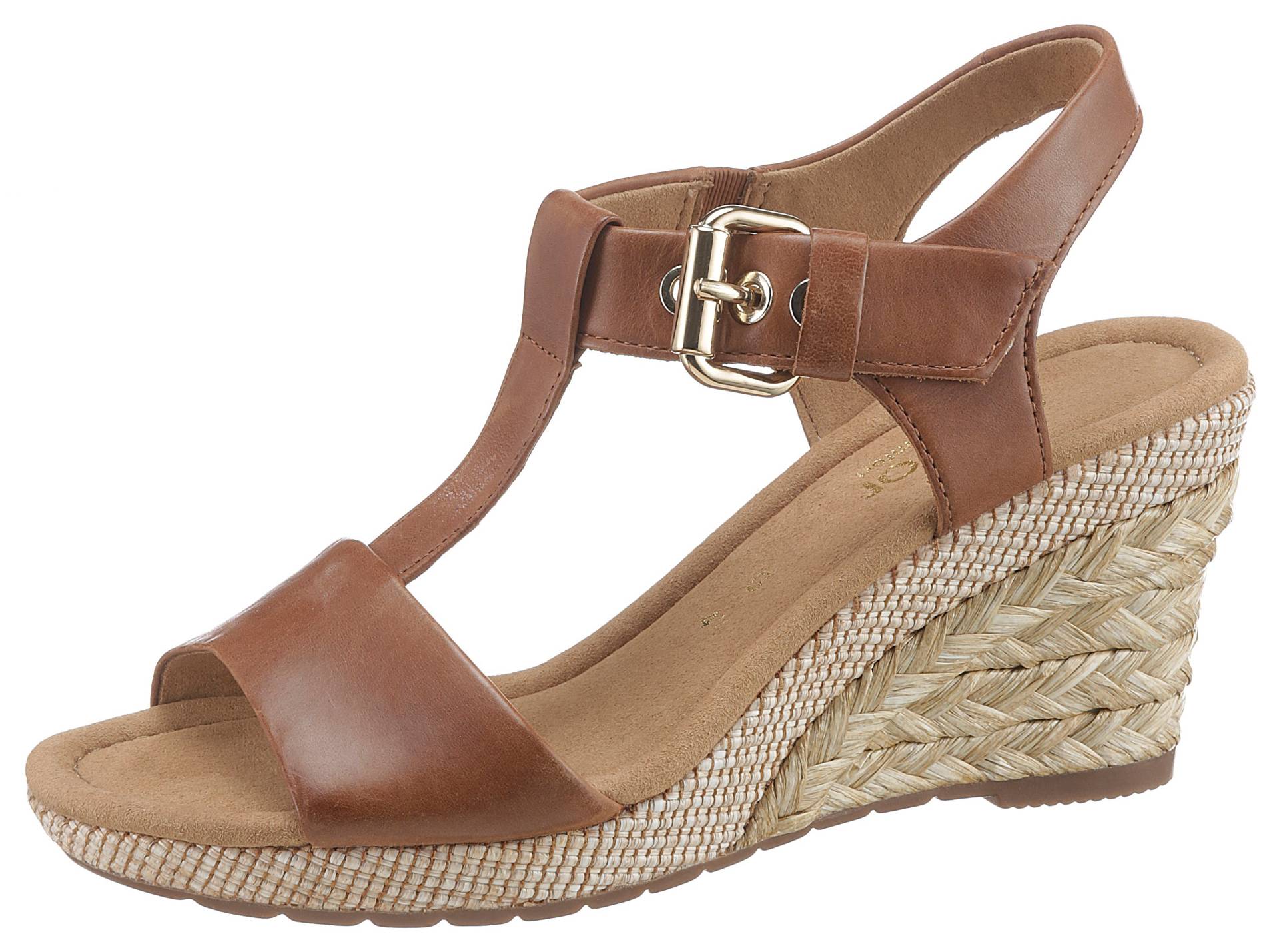 Gabor Keilsandalette »MILANO«, Sommerschuh, Sandale, Keilabsatz, mit Bastbezug, Weite G Gabor Keilsandalette »MILANO«, Sommerschuh, Sandale, Keilabsatz, mit Bastbezug, Weite G von Gabor