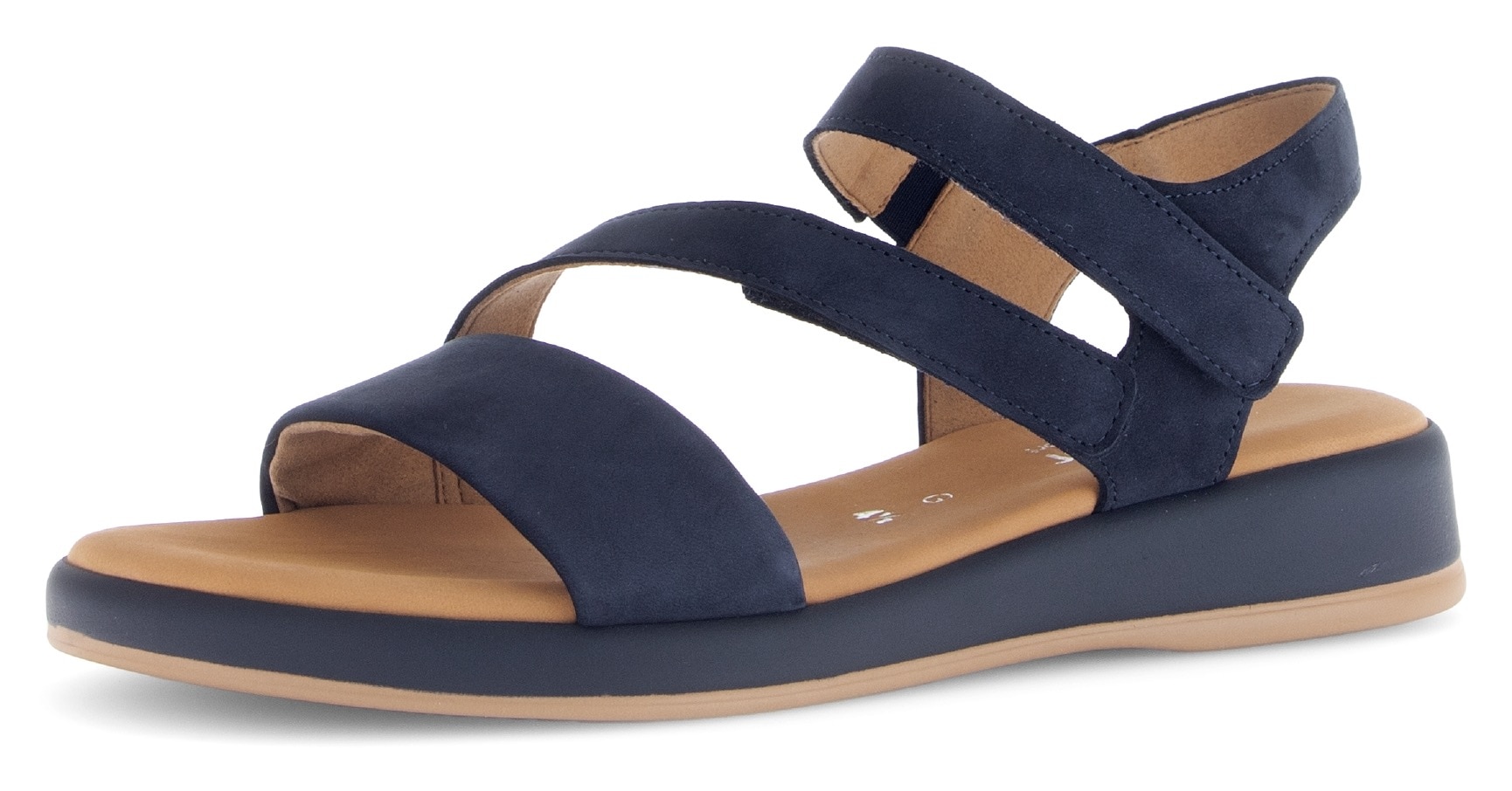Gabor Riemchensandale »RHODOS«, Sommerschuh, Sandalette, Keilabsatz, in Bequemweite G (weit) von Gabor