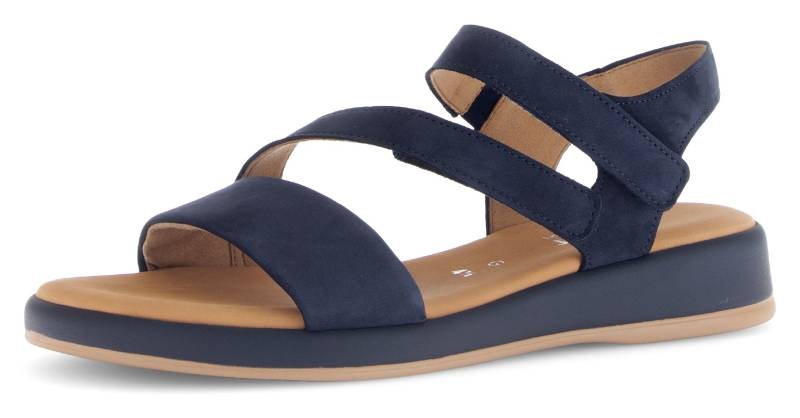 Gabor Riemchensandale »RHODOS«, Sommerschuh, Sandalette, Keilabsatz, in Bequemweite G (weit) von Gabor