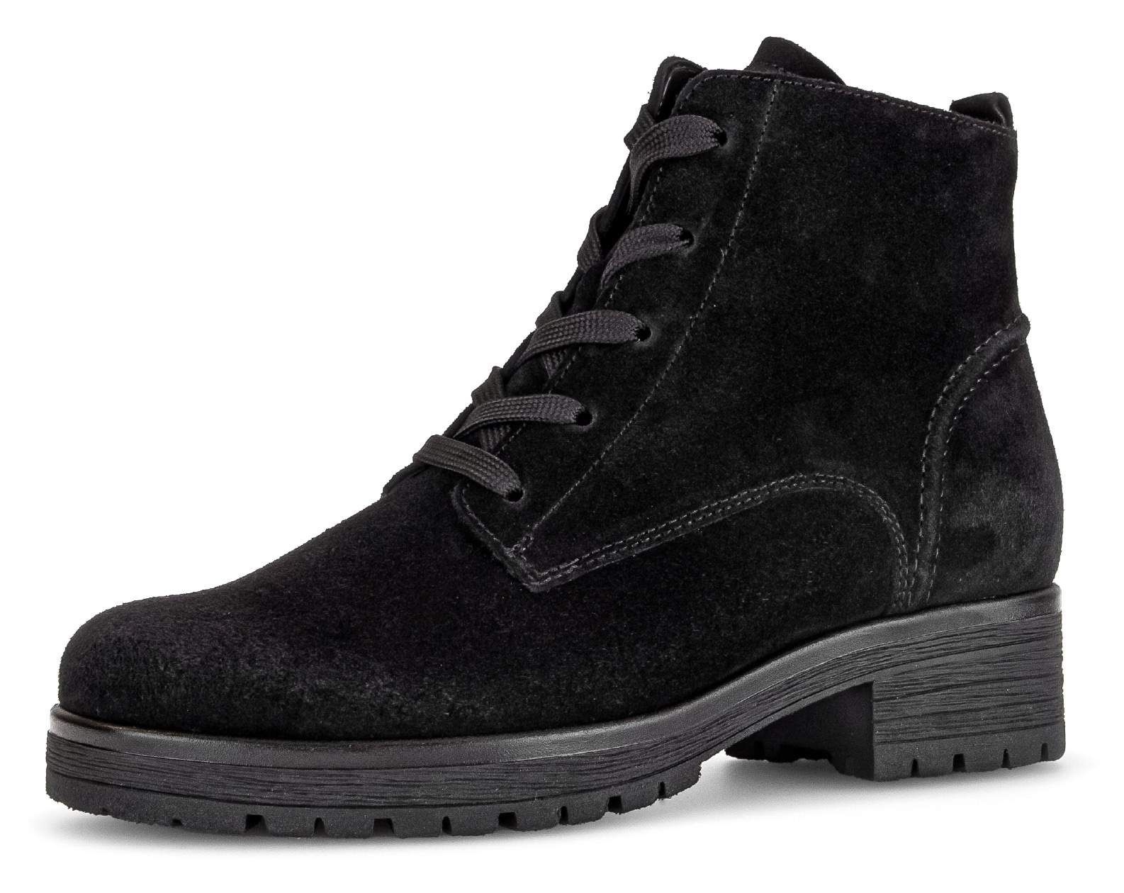Gabor Schnürstiefelette »Genua«, Blockabsatz, Schnürboots, Komfortschuh in Schuhweite G (= weit) von Gabor