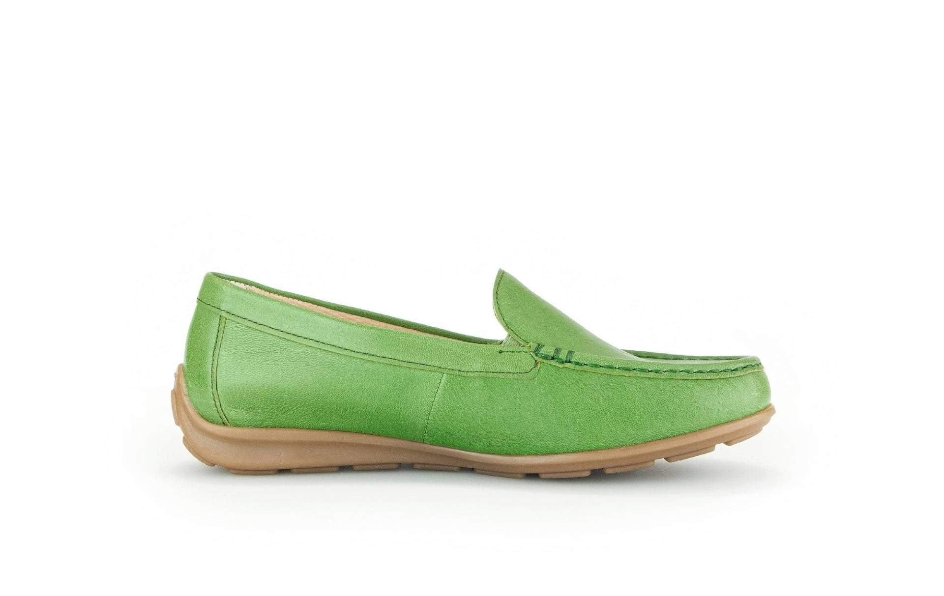 Leder Loafer Damen Grün 37.5 von Gabor
