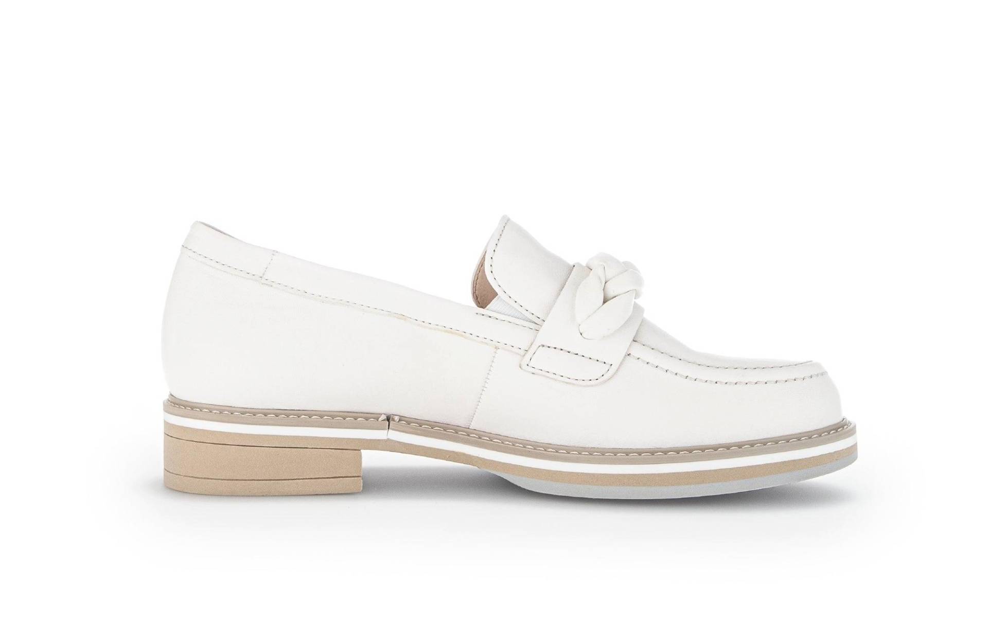 - Leder Loafer Damen Offwhite 41 von Gabor