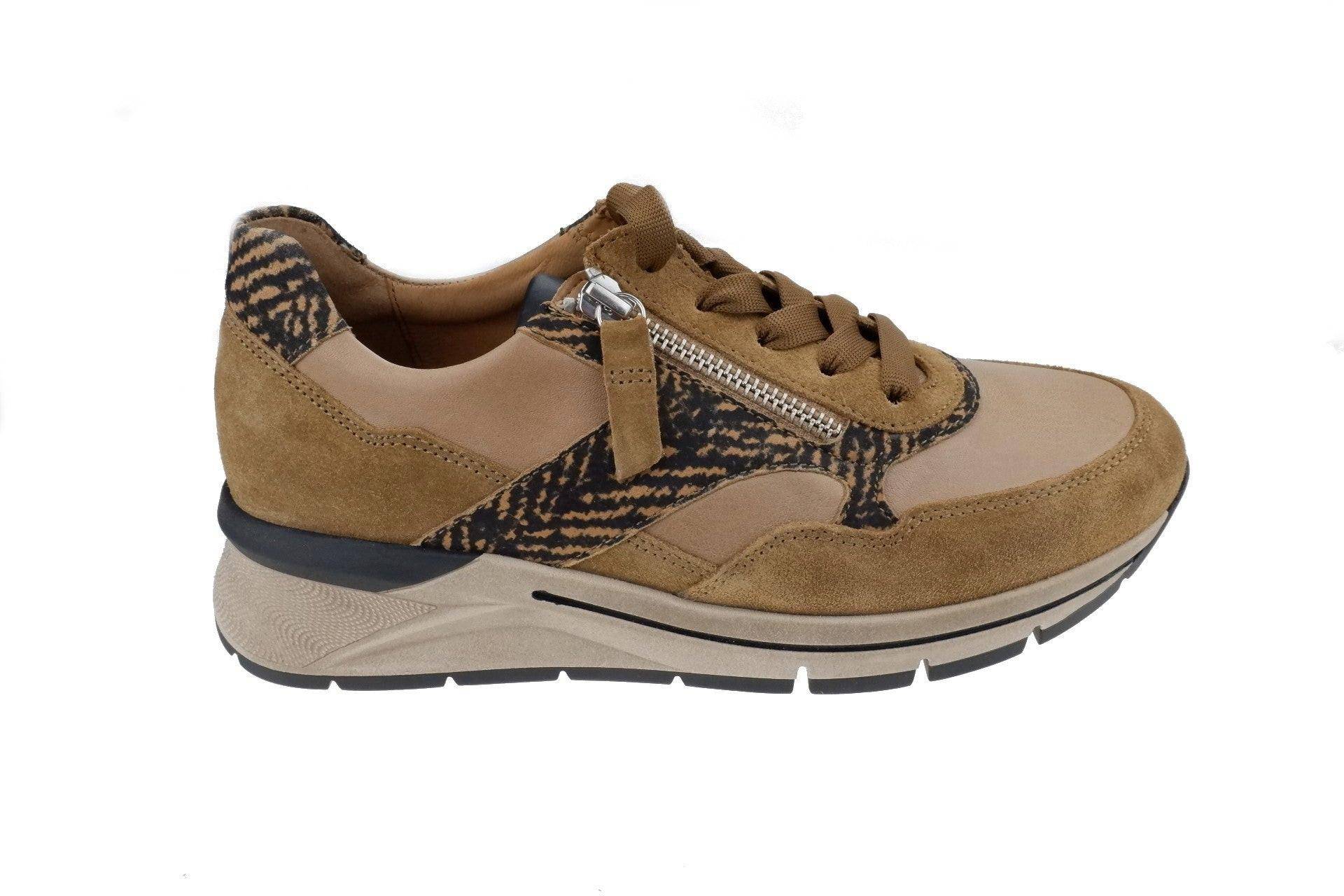 Leder Sneaker Damen Beige 38.5 von Gabor