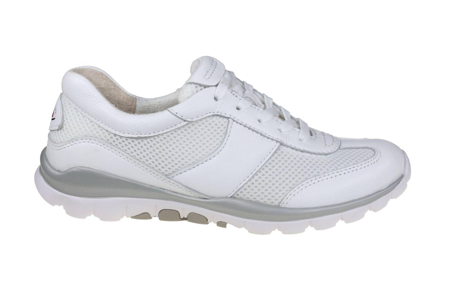 Leder Wandersneaker Damen Weiss 41 von Gabor