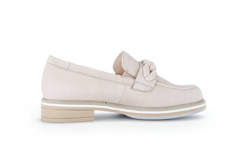 - Nubuk Loafer Damen Beige 37 von Gabor