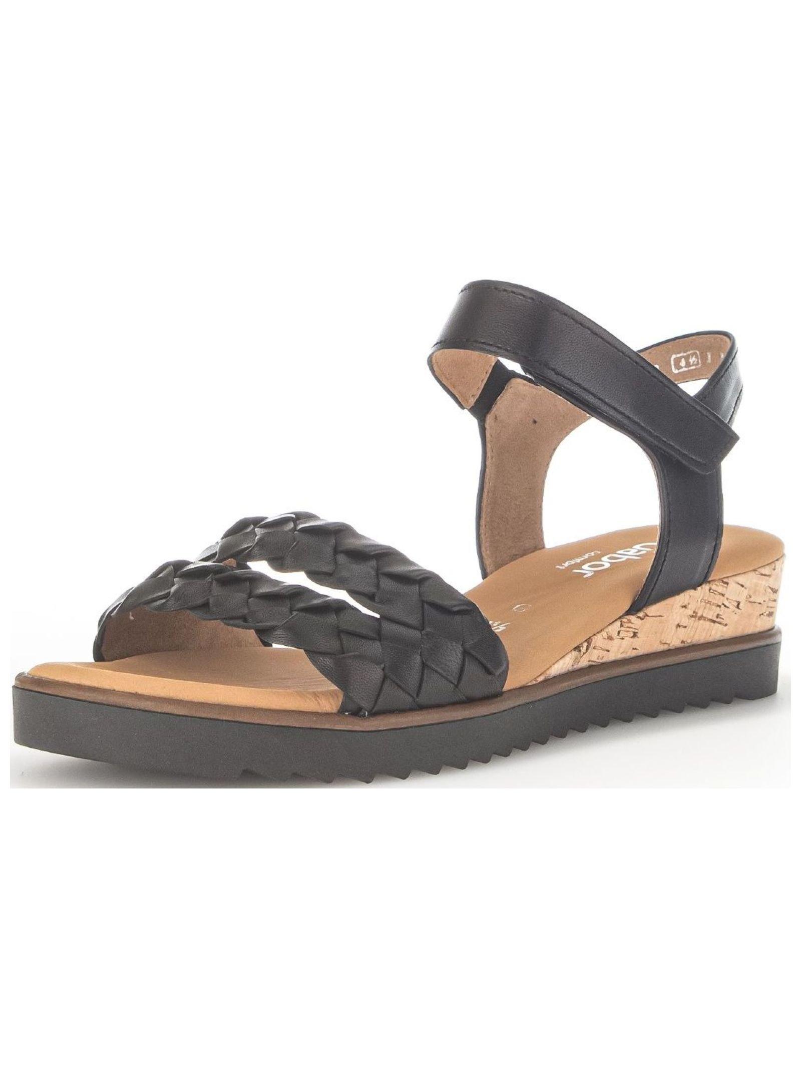 Sandalen Damen Schwarz 40.5 von Gabor