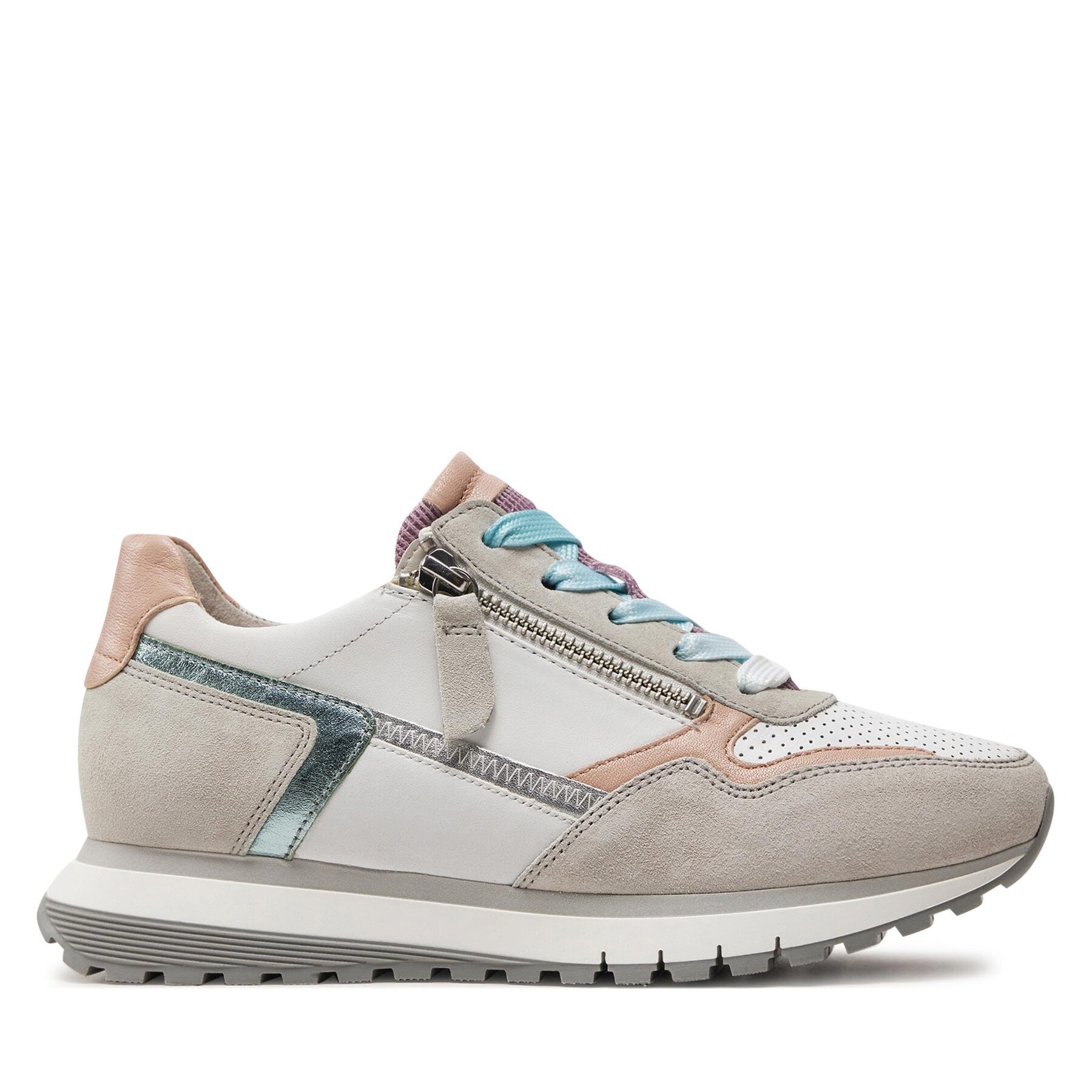 Sneakers Gabor 46.378.64 Weiss/Rouge/Mint 64 von Gabor