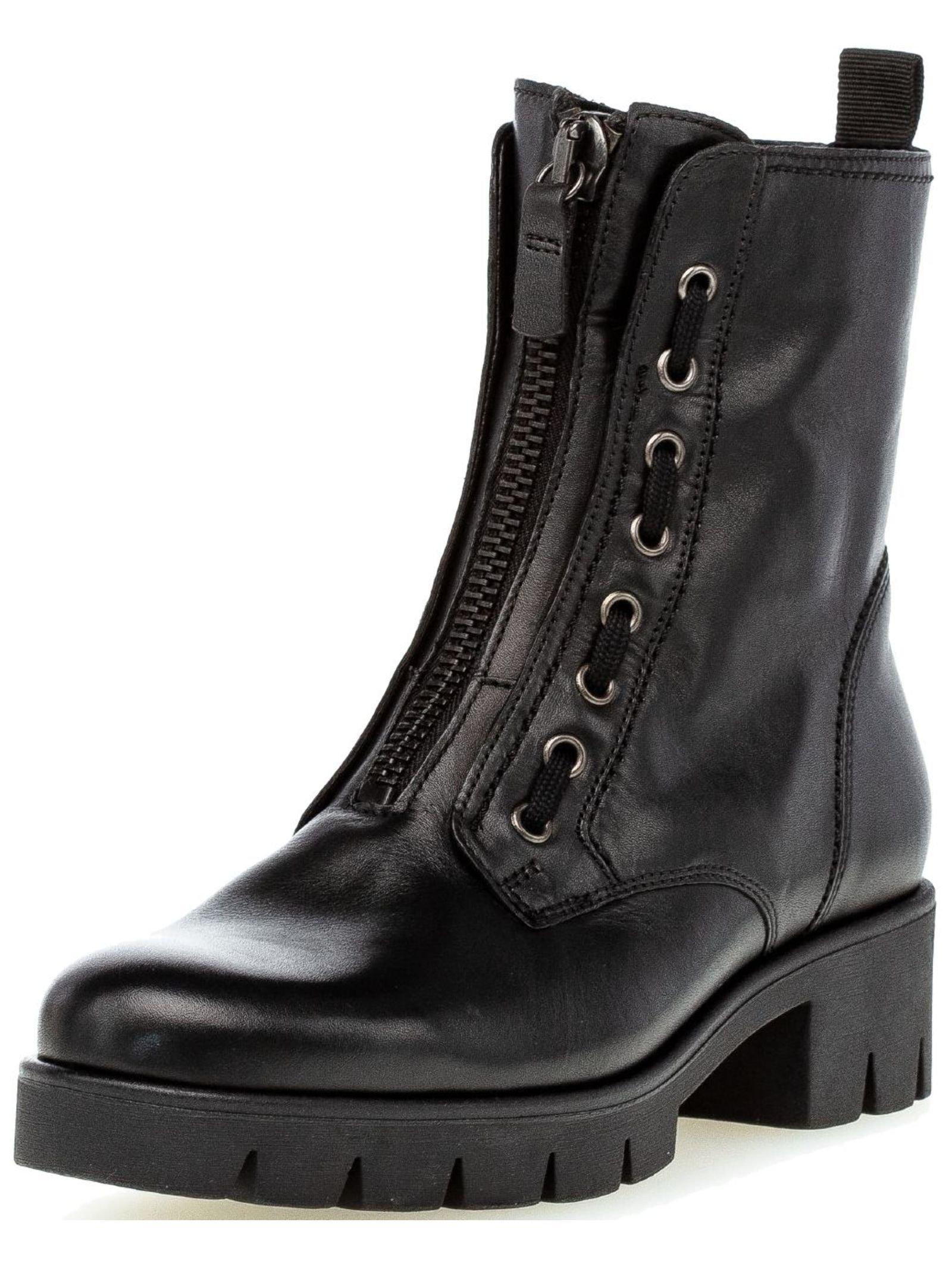 Stiefelette Damen Schwarz 38.5 von Gabor