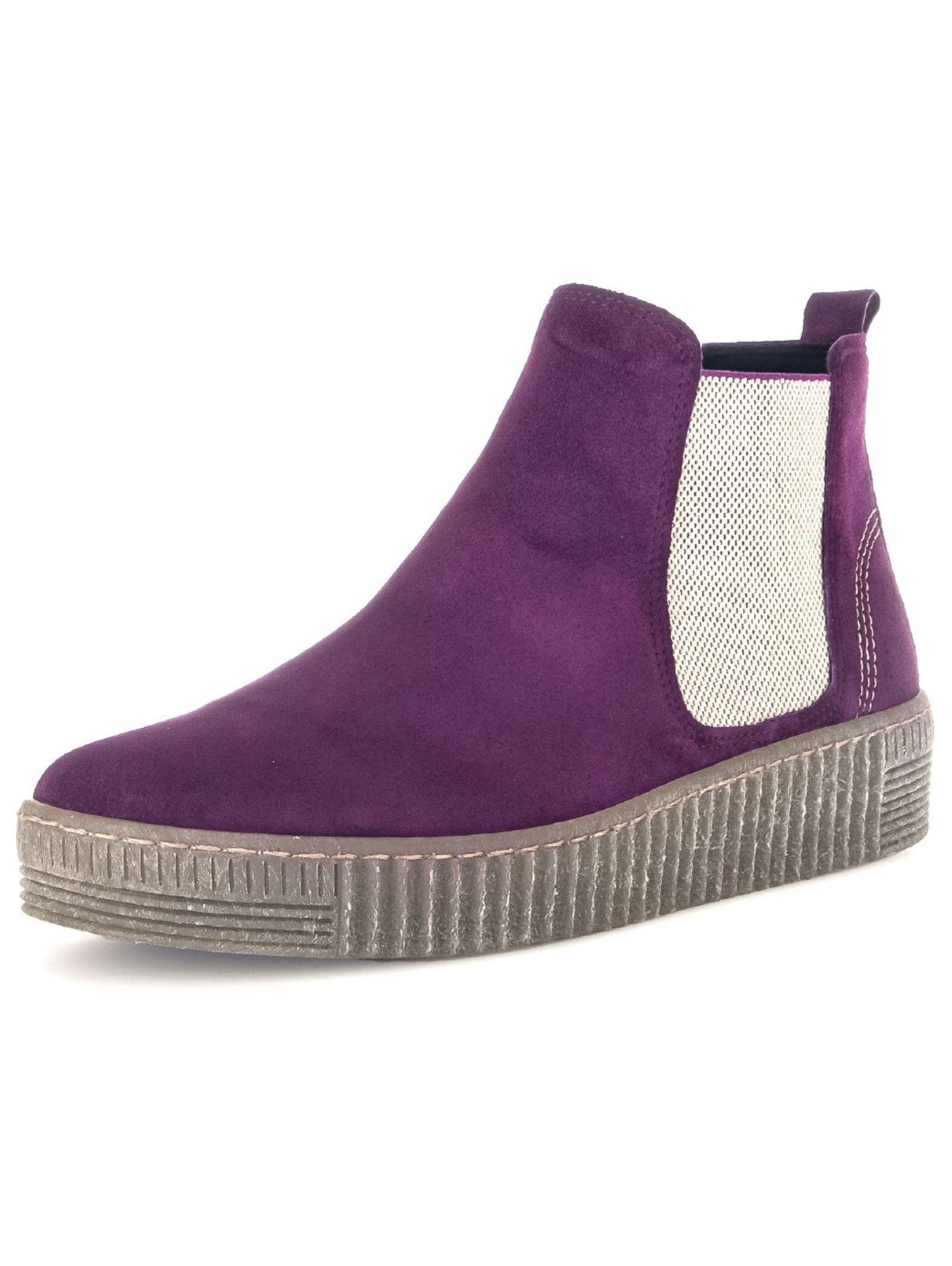 Stiefelette Damen Violett 37 von Gabor