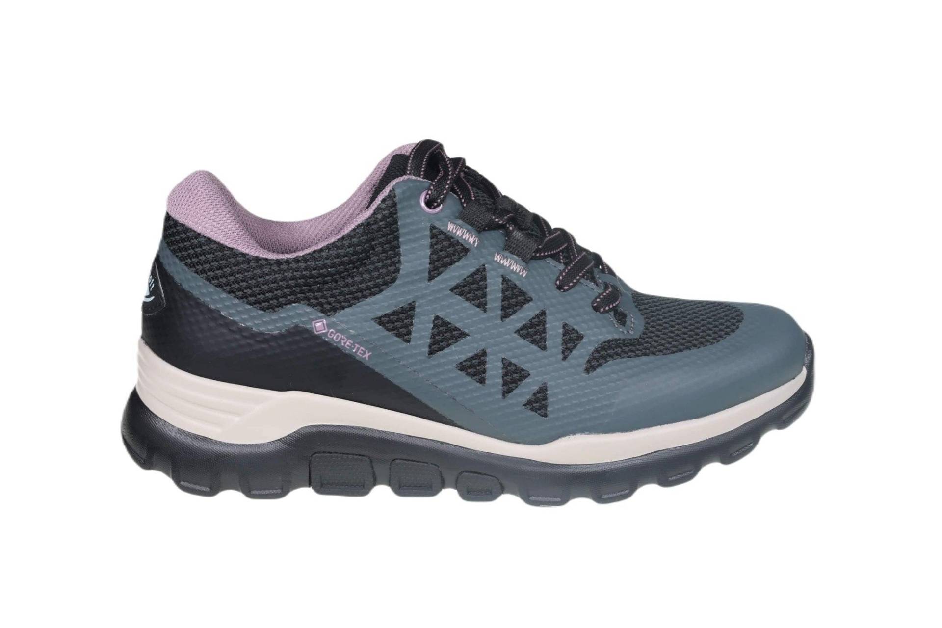 Synthetik Wandersneaker Damen Grau 40.5 von Gabor