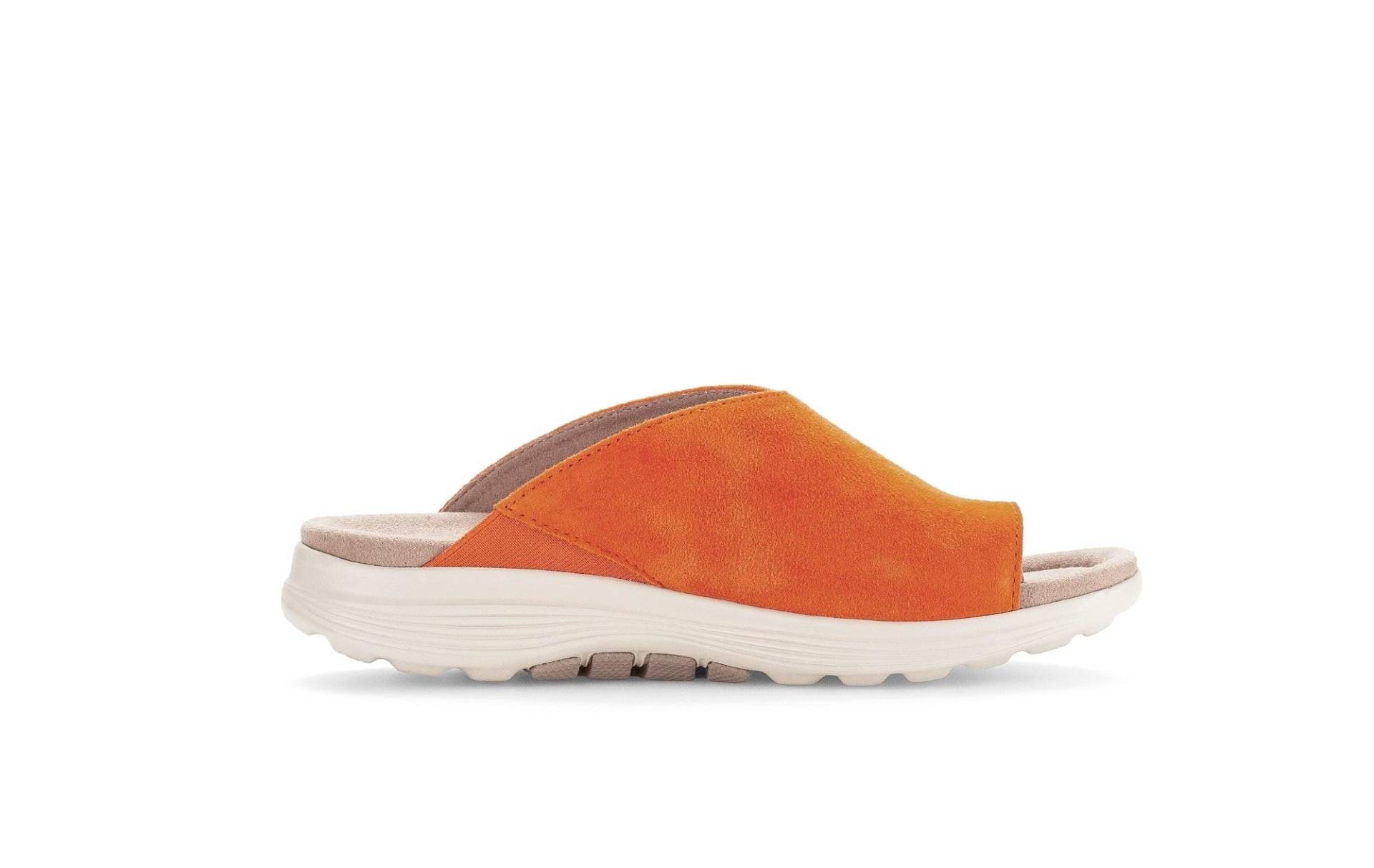 Wildleder Flip Flop Damen Orange 40 von Gabor