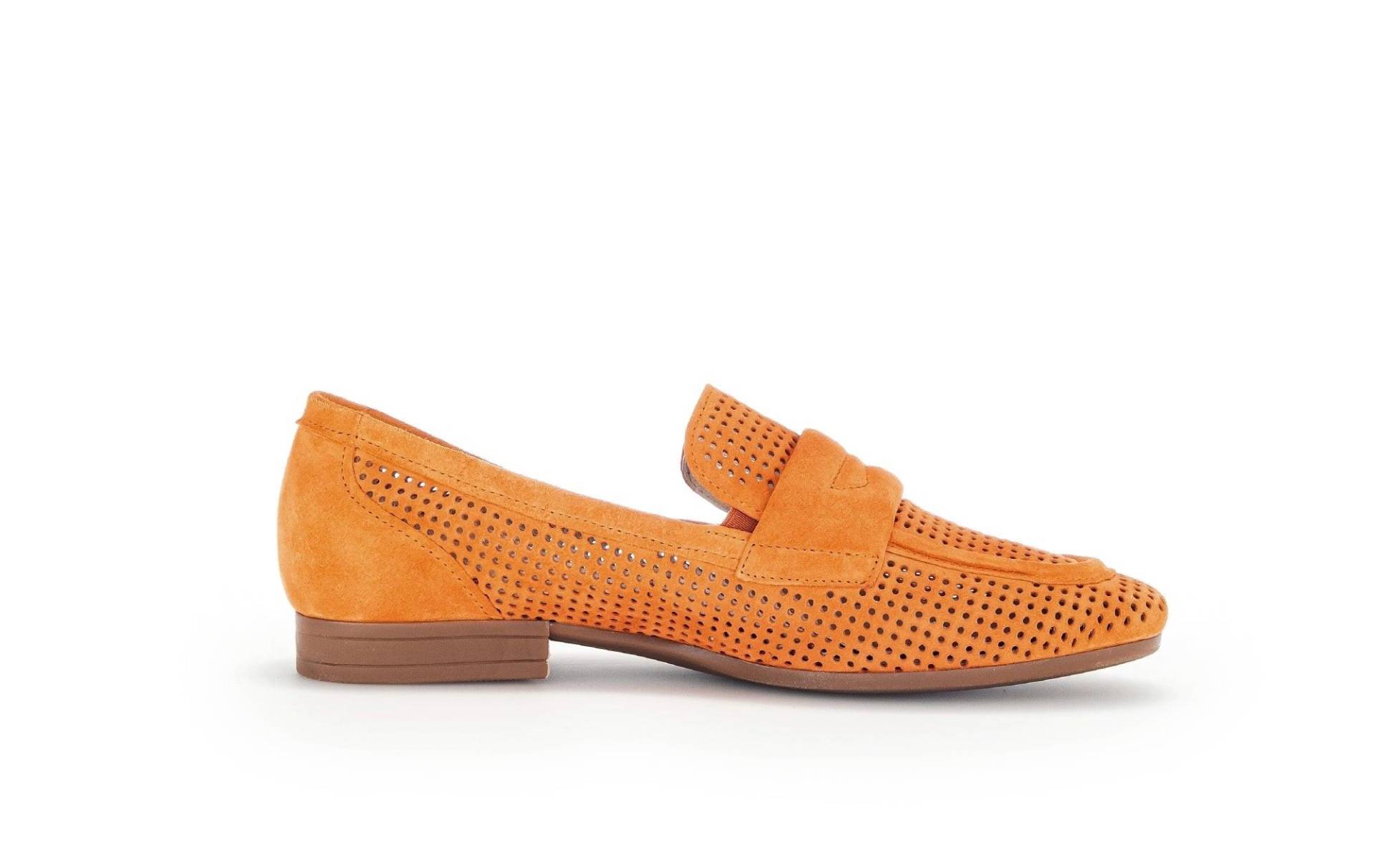 - Wildleder Loafer Damen Orange 39 von Gabor