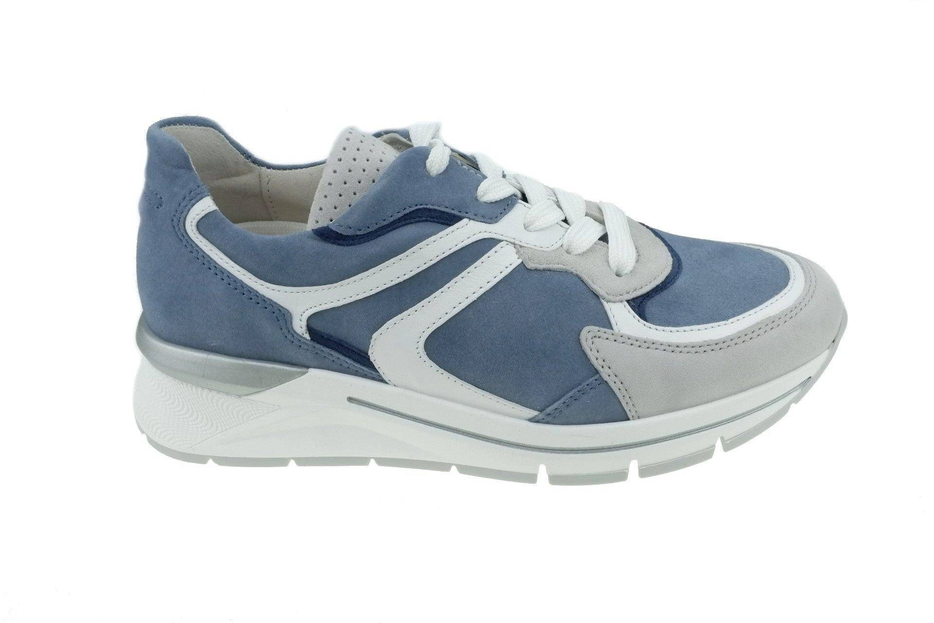 Wildleder Sneaker Damen Blau 39 von Gabor