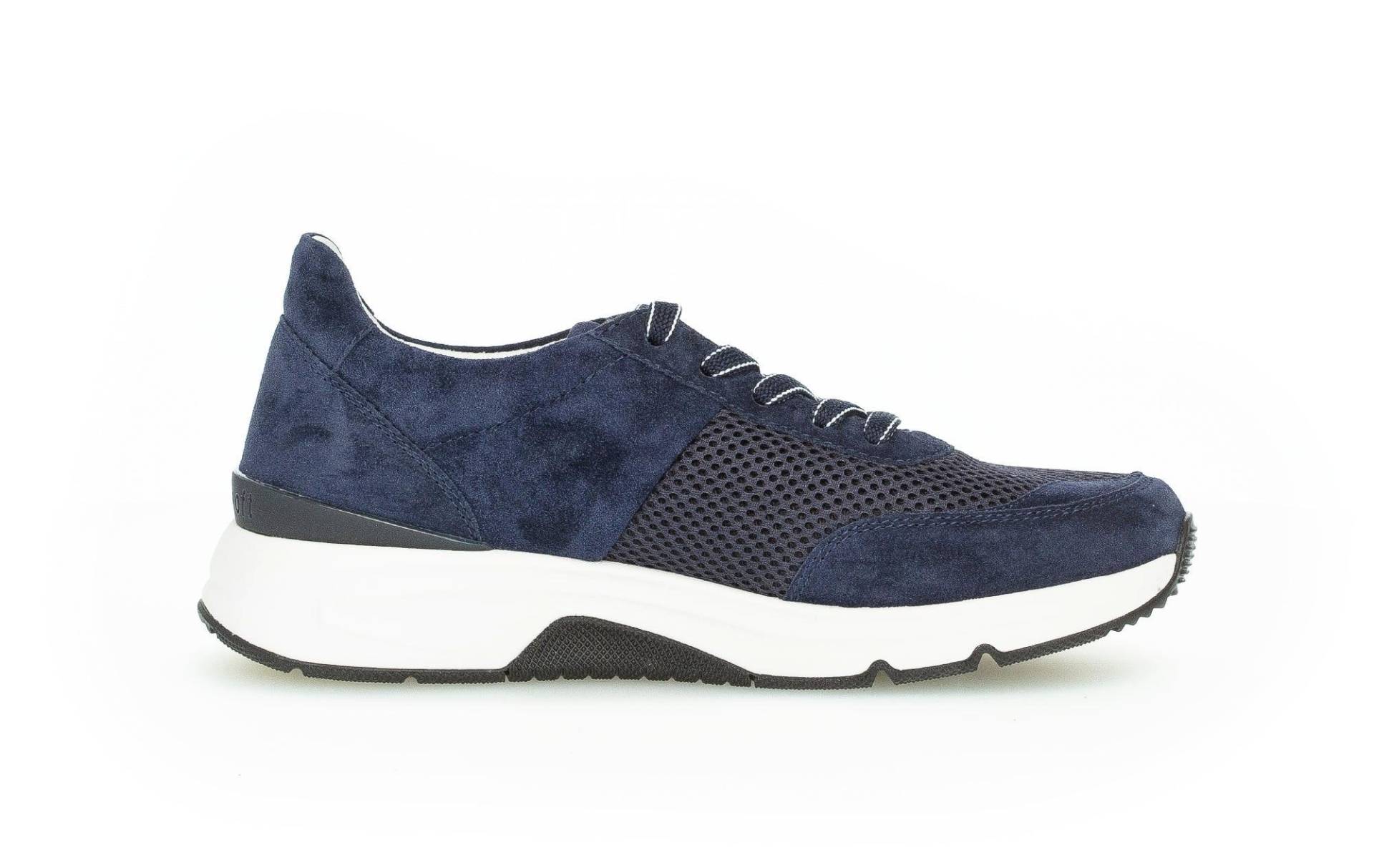 Wildleder Sneaker Damen Blau 41 von Gabor