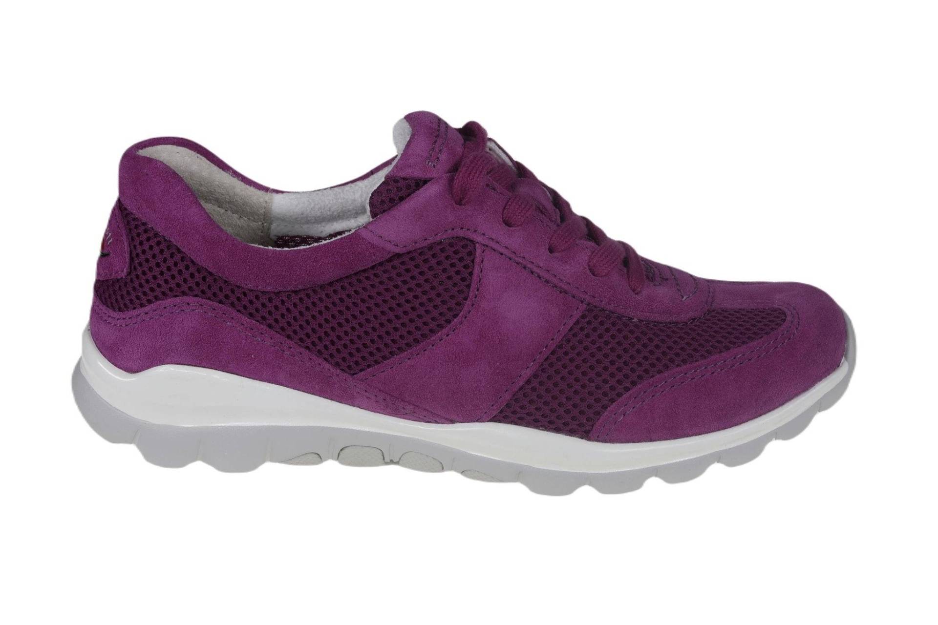 Wildleder Sneaker Damen Violett 37.5 von Gabor