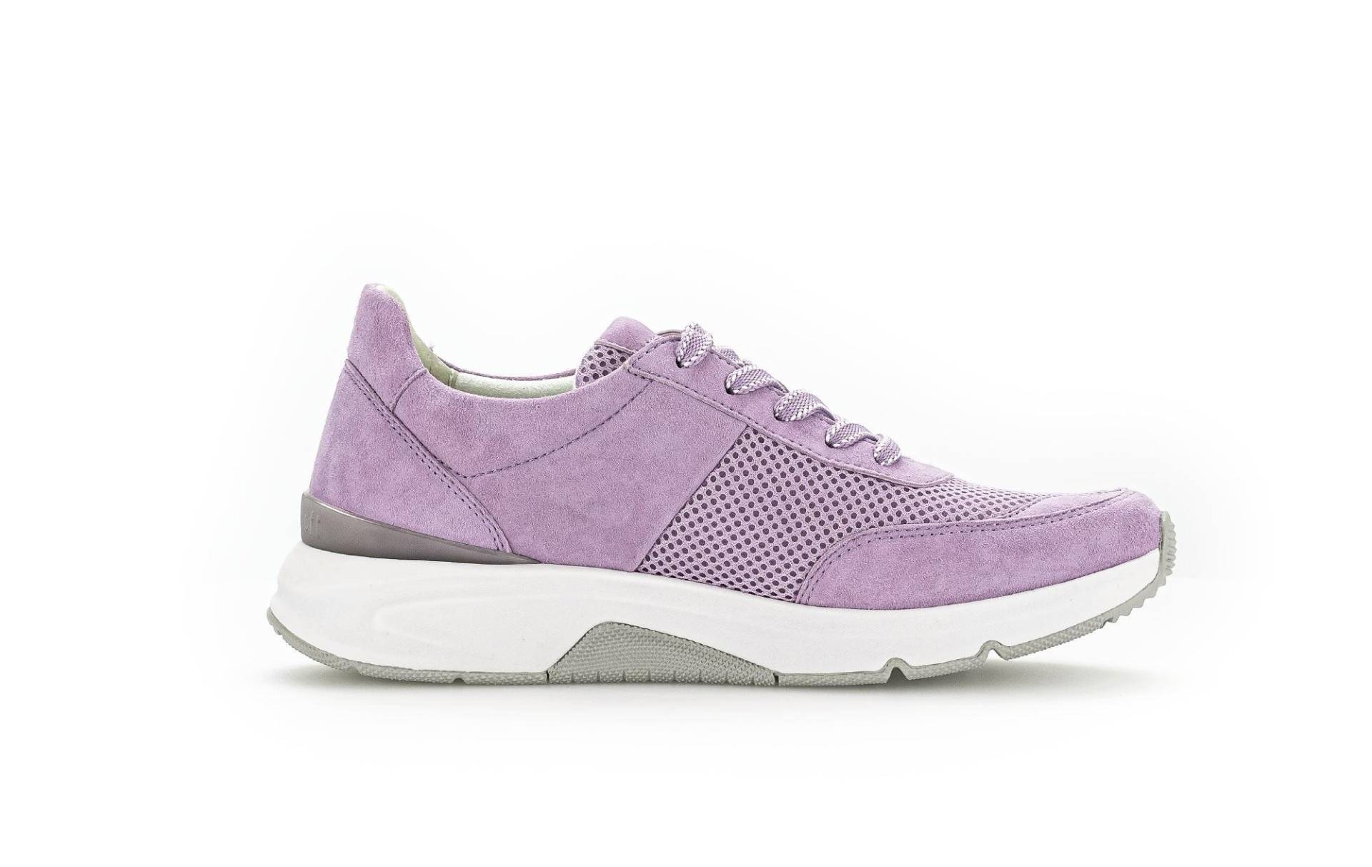 Wildleder Sneaker Damen Violett 40 von Gabor